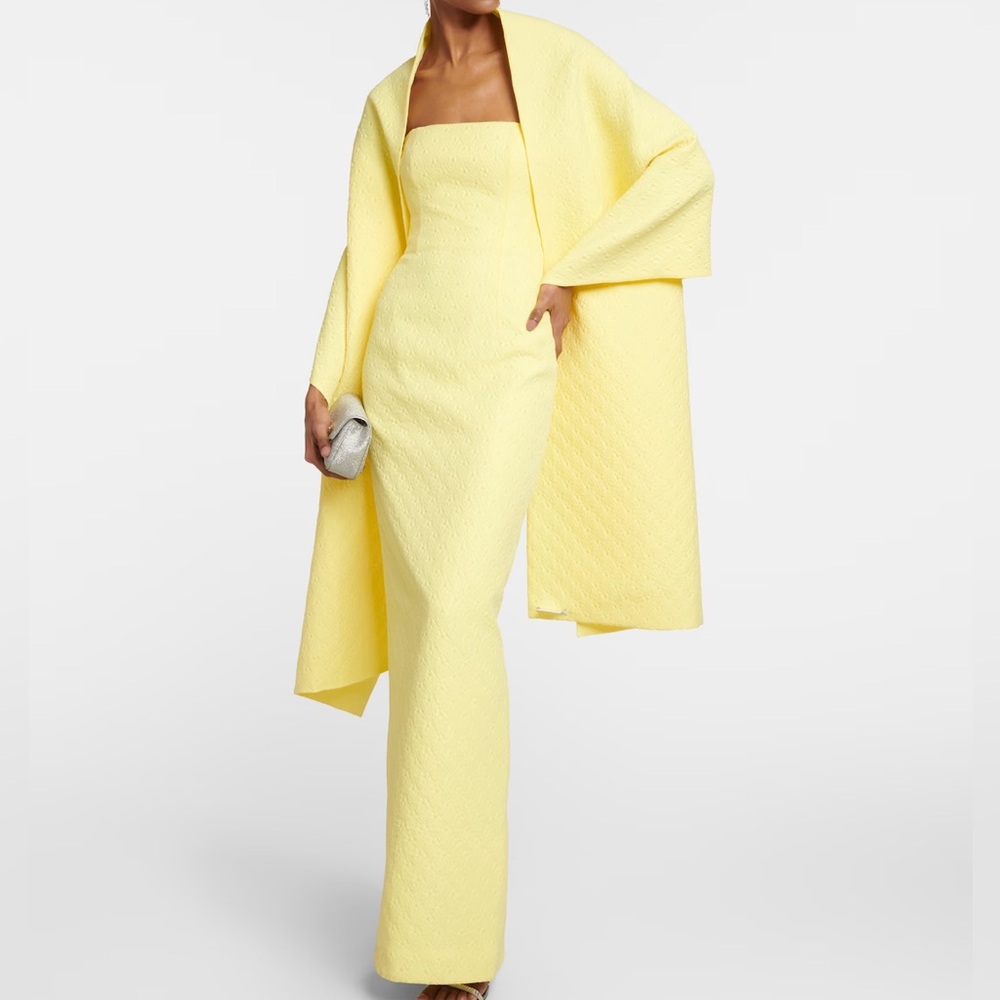 Emilia Wickstead Rissa floral jacquard scarf